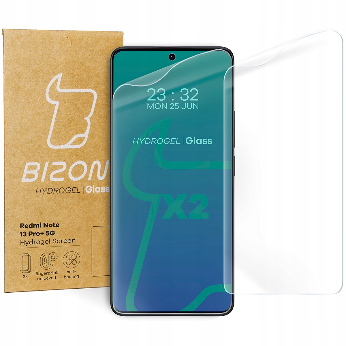 Ochranná fólia Bizon pre Xiaomi Redmi Note 13 Pro+ 5G 2 ks.