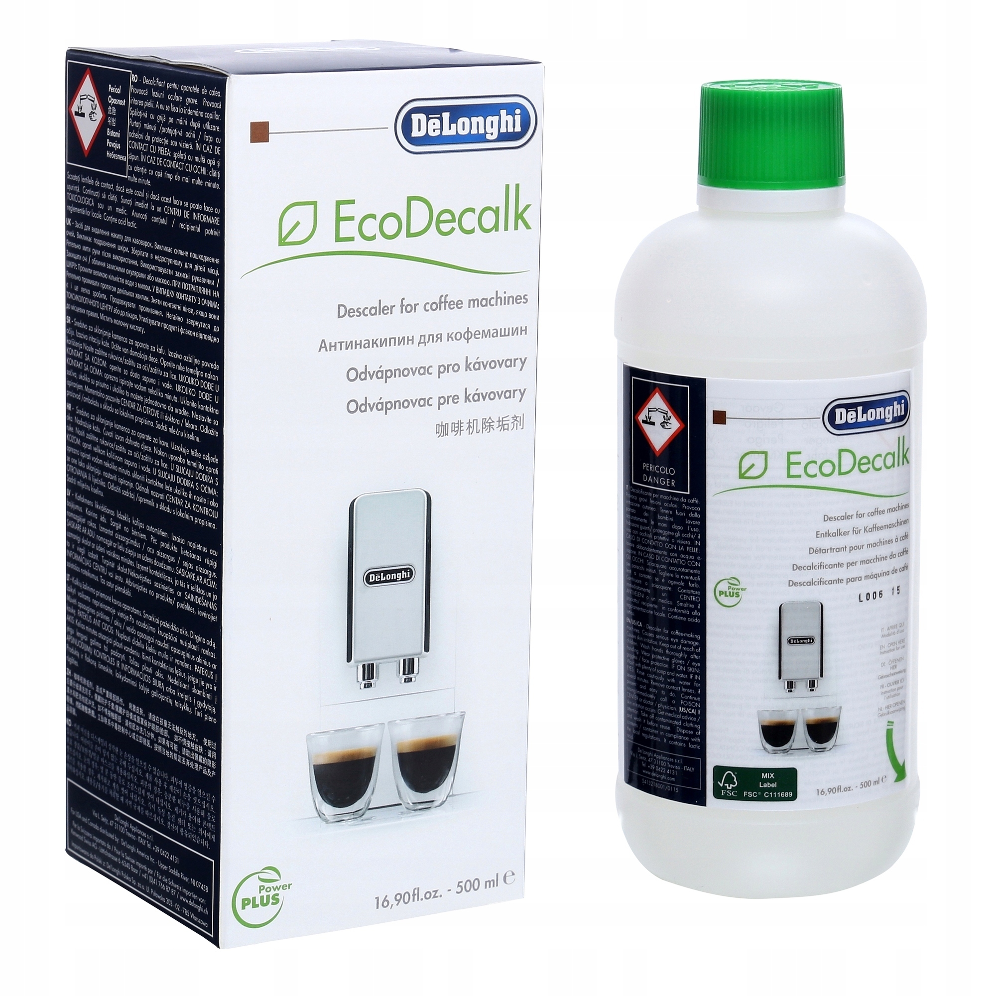 DELONGHI odstraňovač vodného kameňa pre kávovary DLSC500 500 ml