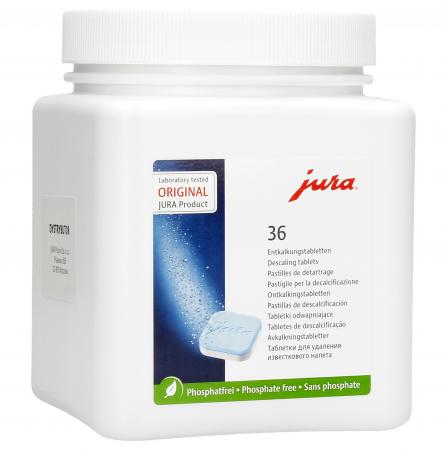 Tablety na odstraňovanie vodného kameňa pre kávovary Jura