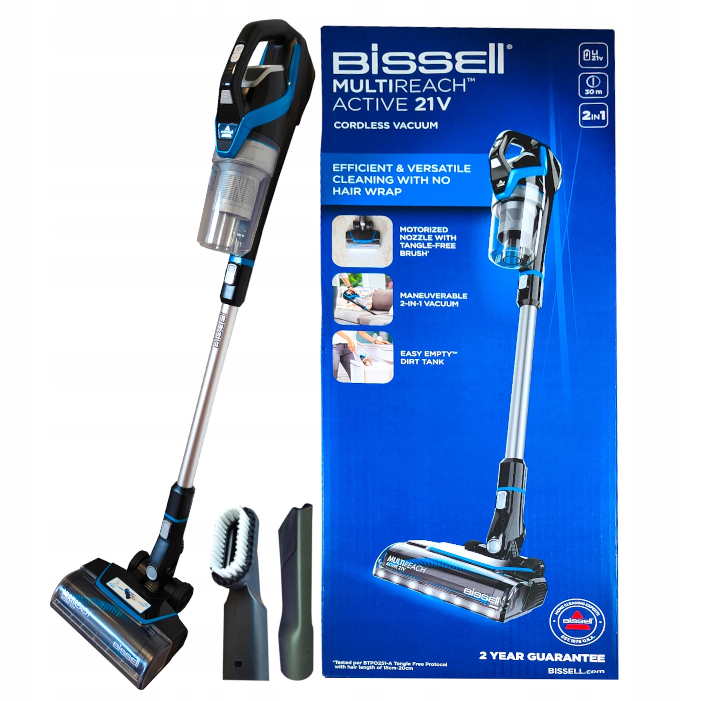 Vertikálny vysávač Bissell Multireach Active 21V