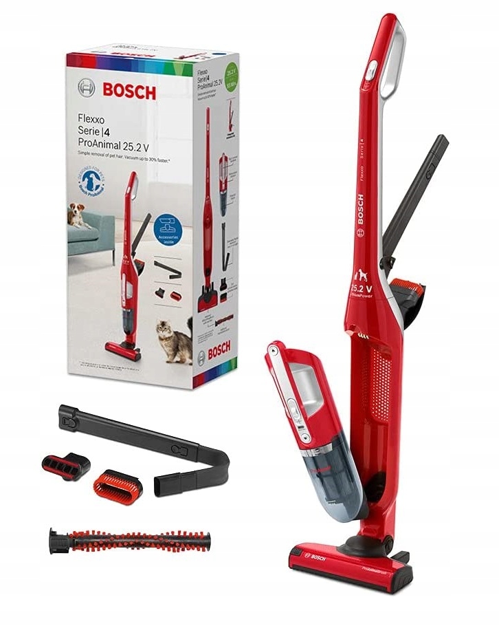 Vertikálny vysávač bosch flexxo 4 BBH3Z0025