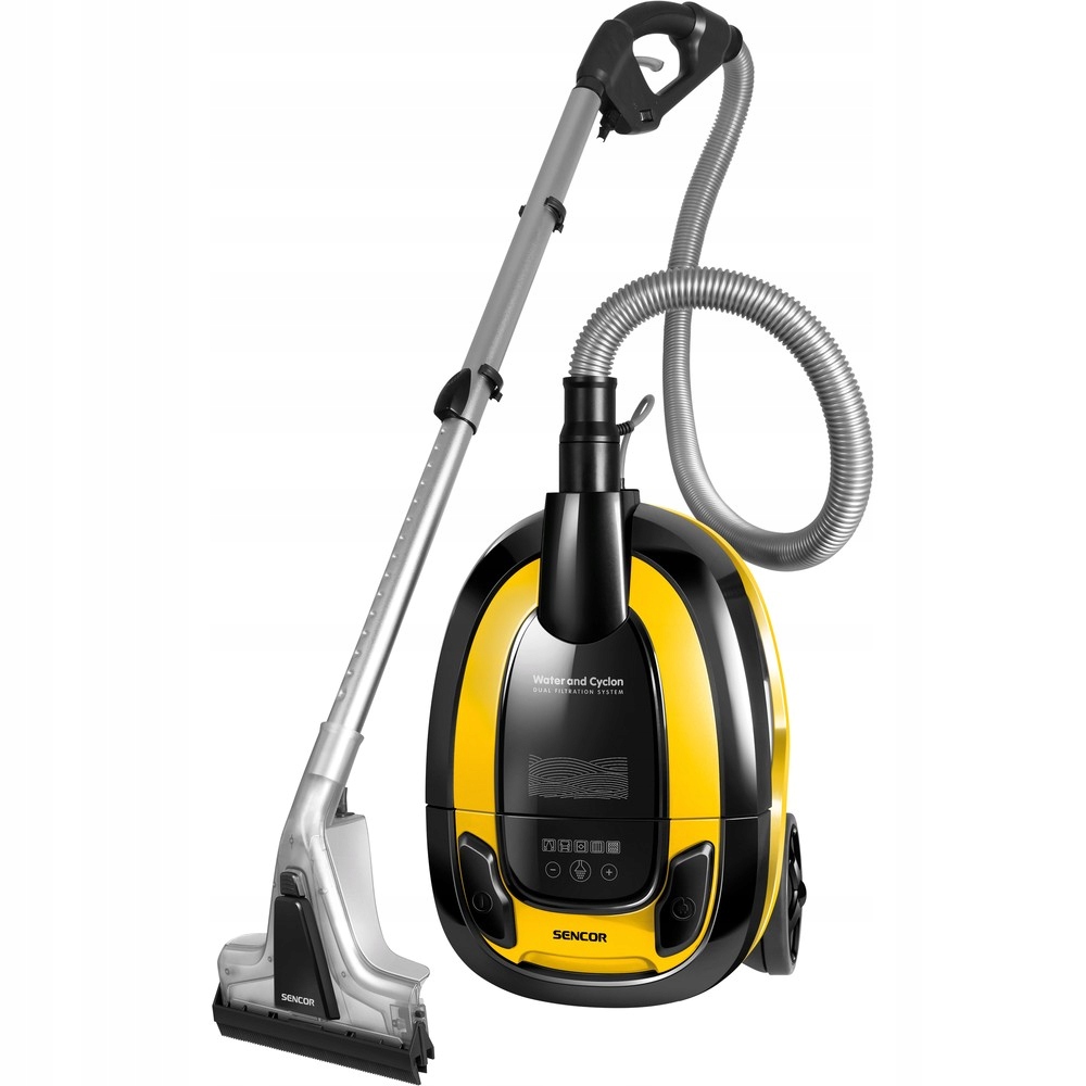 Odlet z vysávača Sencor SVC 5001yl 1600 v čiernej farbe