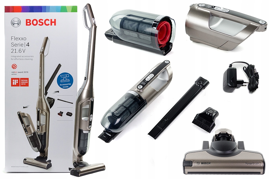 Vertikálny vysávač Bosch Flexxo Series 4