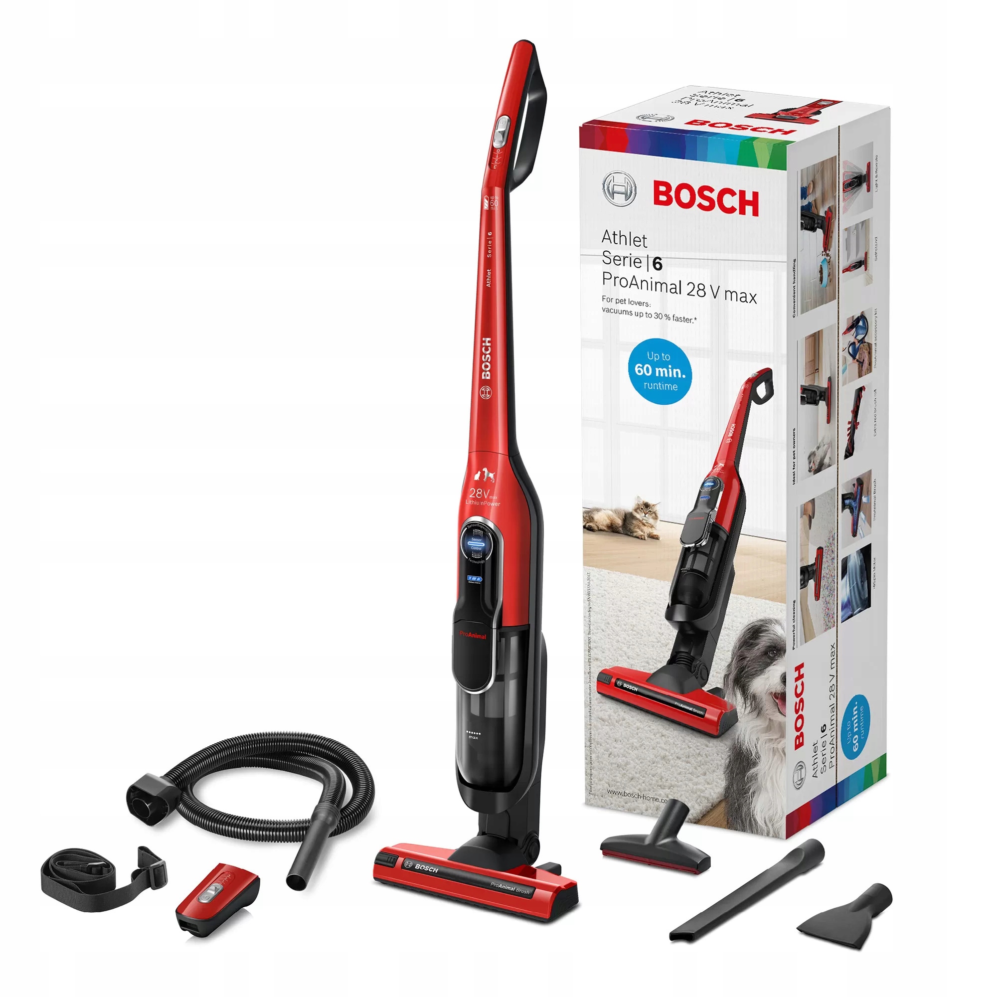 Vertikálny vysávač Bosch Serie 6 Athlet