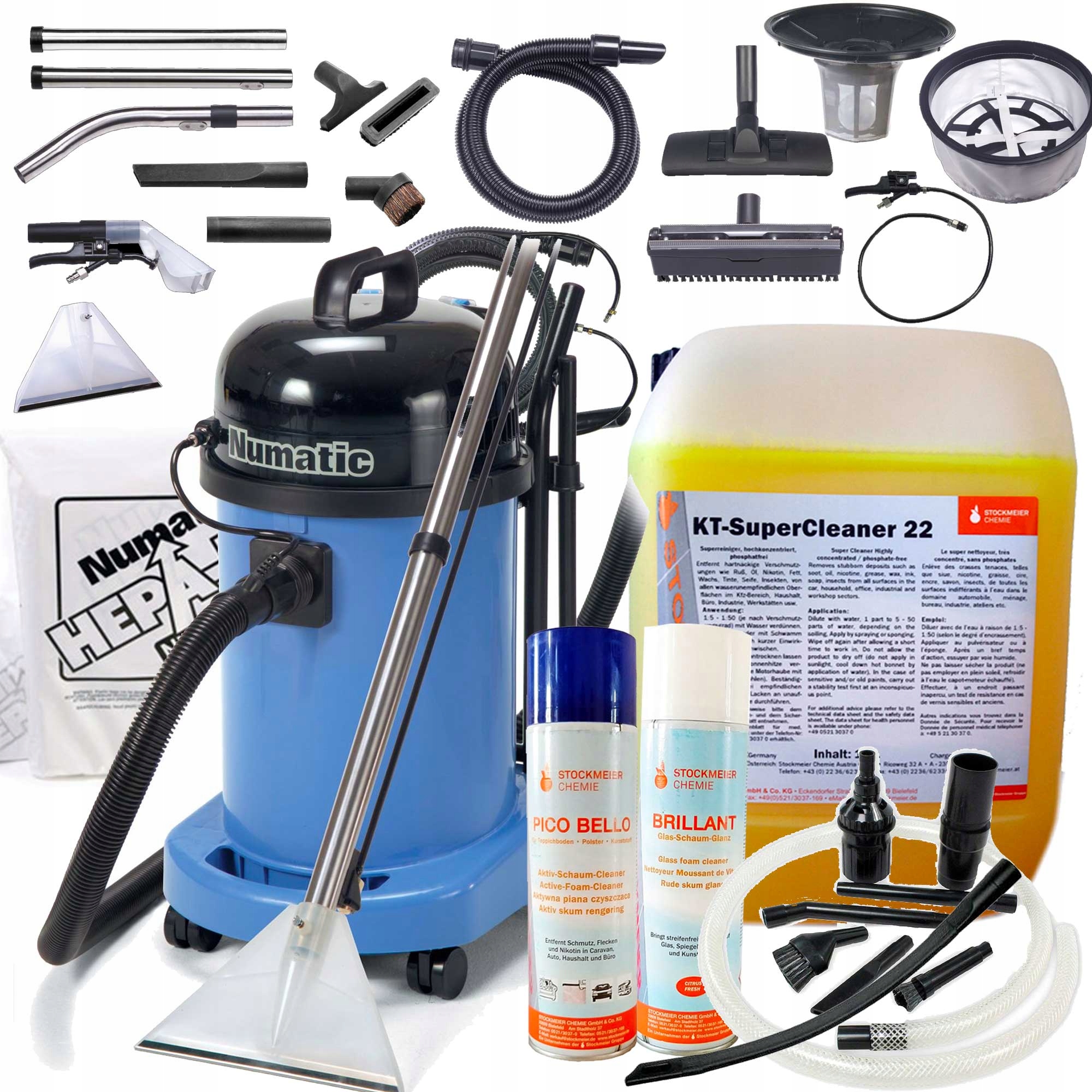 Depota vysávača Numatic CT 470-2 1060 W modrá