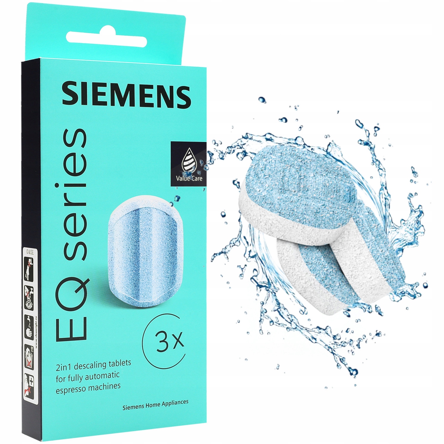 Odvápňovacie tablety pre kávovary Siemens Siemens TZ80002N odvápňovacie tablety