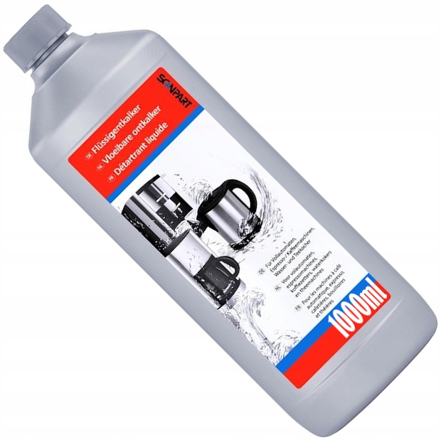 Tekutý odstraňovač vodného kameňa pre kávovary SCANPART Scanpart odstraňovač vodného kameňa pre kávovary 1 liter 1 l