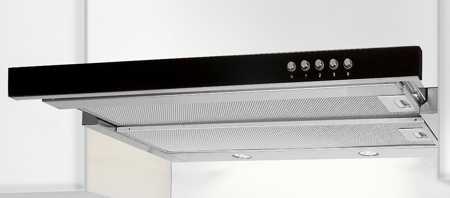 Hood AKPO WK-7 Svetlo 50 Sklo Black - Rukavice odkvapov