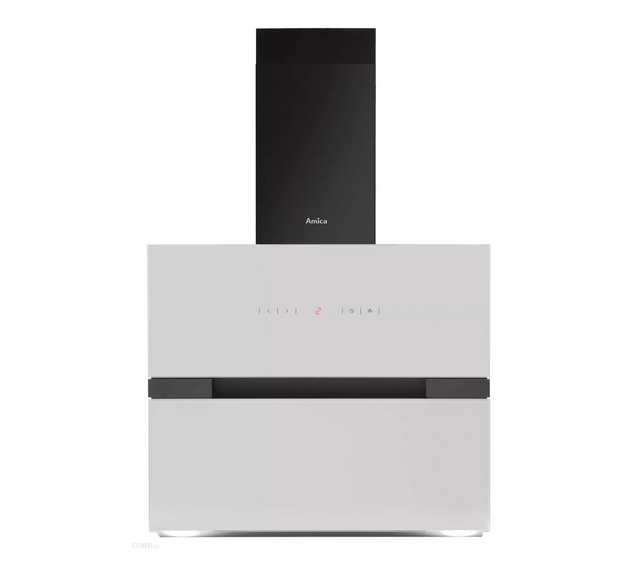 Hood AMICA INTEGRA OKC653SW 60 cm bielej a čiernej