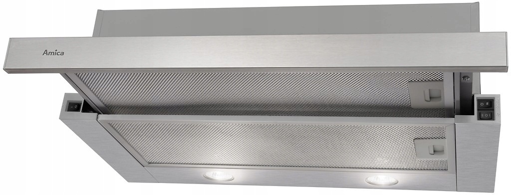 Kapucňa Amica OTP6243I INOX LED inklúzia