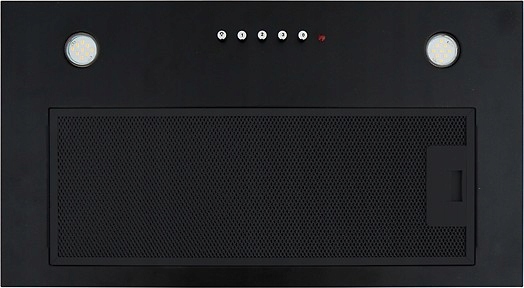 Krytka Vstavaný Kernau KBH 0660B Čierne 53cm LED