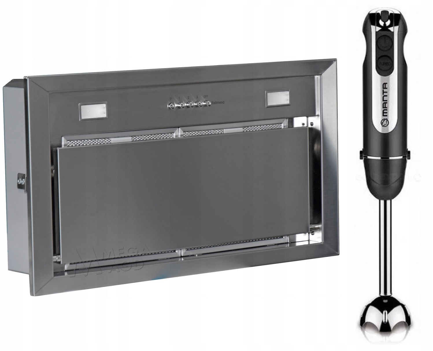 Hood Falmec Vstavaný Max 50 600 m3 / h Blender VOĽNÝ