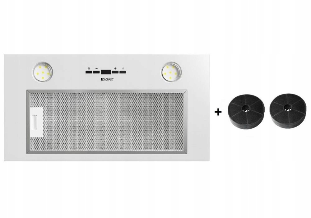 Digestor GLOBALO LOFETTI 60.2 WHITE + Uhlíkové filtre