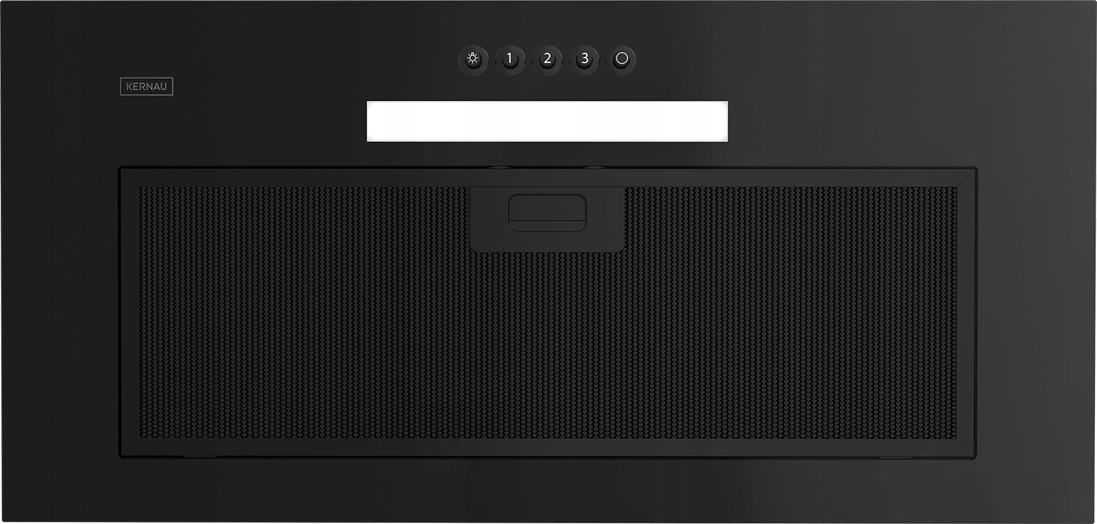 Eaves Kernau KBHI0160B PRÍSPEVOK LED 60CM BLACK GLASS