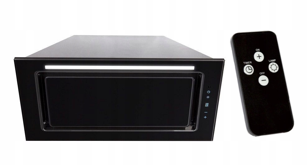 Hood Toflesz OK-6 LINEA GLASS 60 Black + pilot