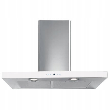 Digestor Toflesz Etna Inox White Glass 60 cm