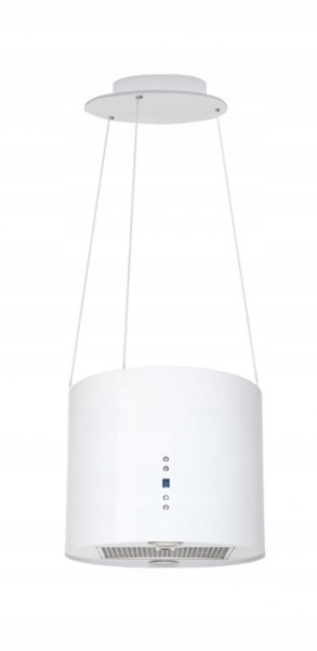 Ostrovčekový digestor Toflesz Ok-4 Baltic Mini White 40 cm