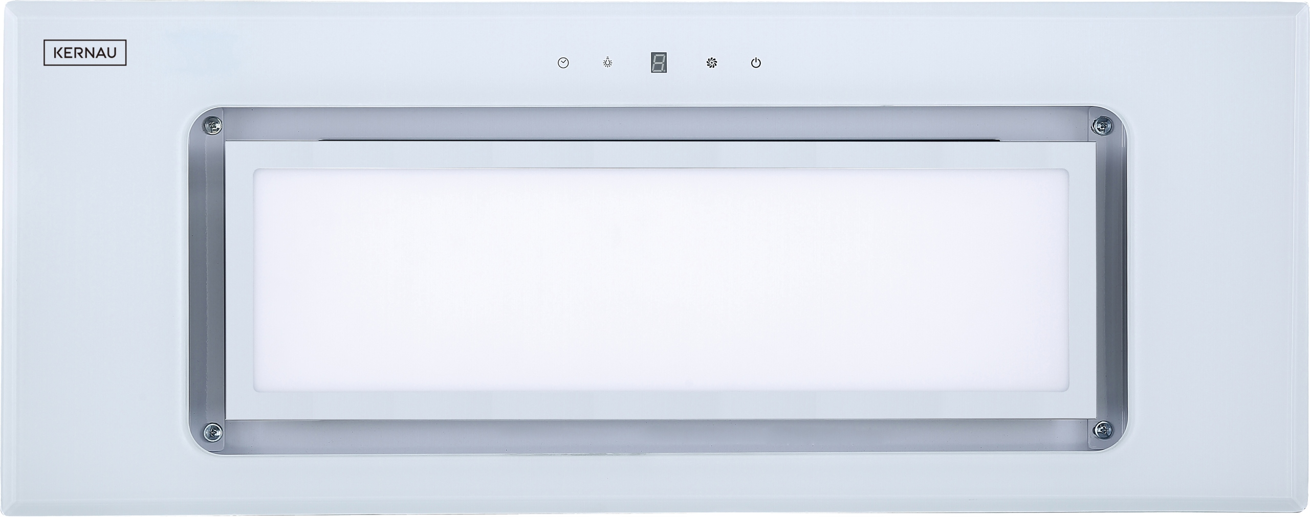 Kapucňa za vstavanú Kernau Kbh 2060 W Glass 64 dB