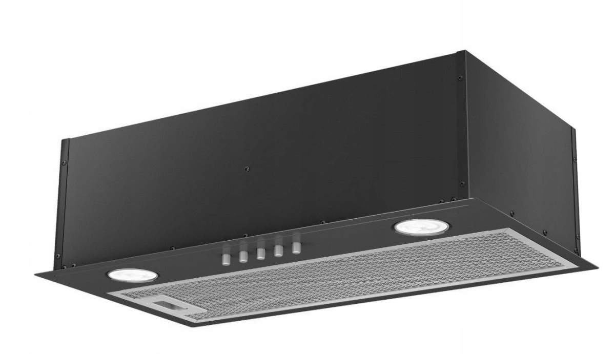 Krytka Vstavaný Maan Fiugi 50 cm Black 320m3