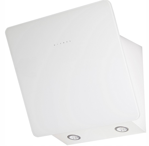 Komínový kapucňou videa plochou 60 wh white je