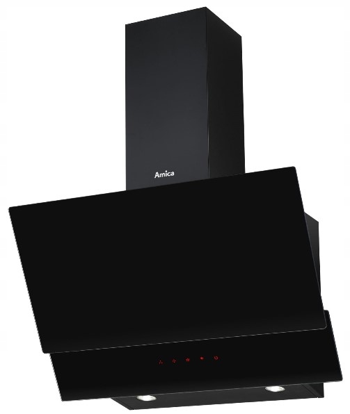 Kuchynský komín Hood Black Amica OKP 6547s