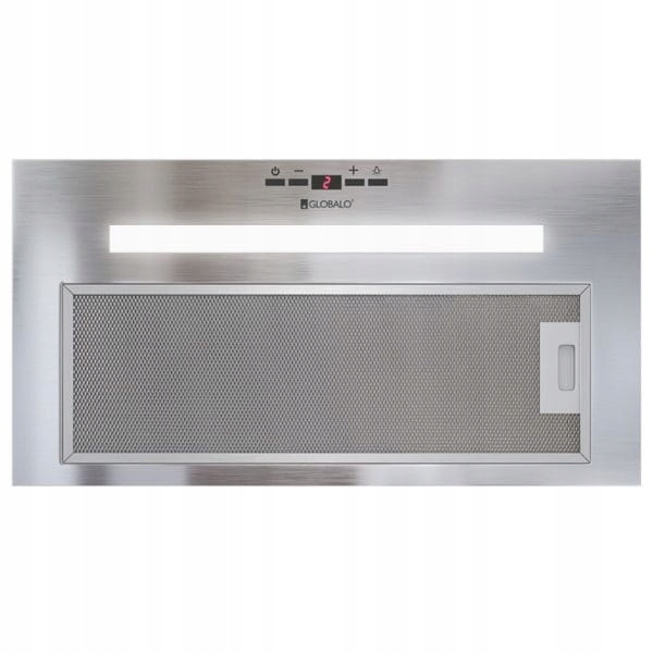 Kuchynská kapucňa pre striebornú vstavanú, triedu B, 60cm
