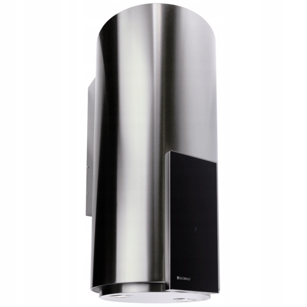 Okrúhly digestor Strieborný, LED Trieda B 50x81cm