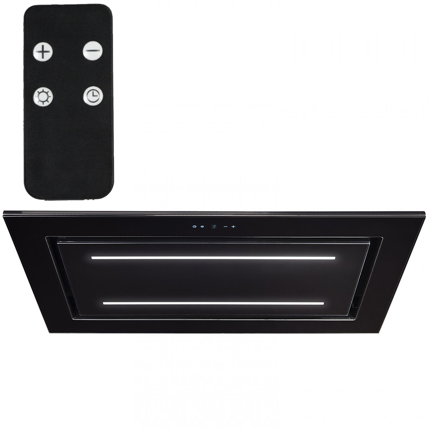 Strop strop digestor Grand prevádzkuje 96cm čierny + diaľkové