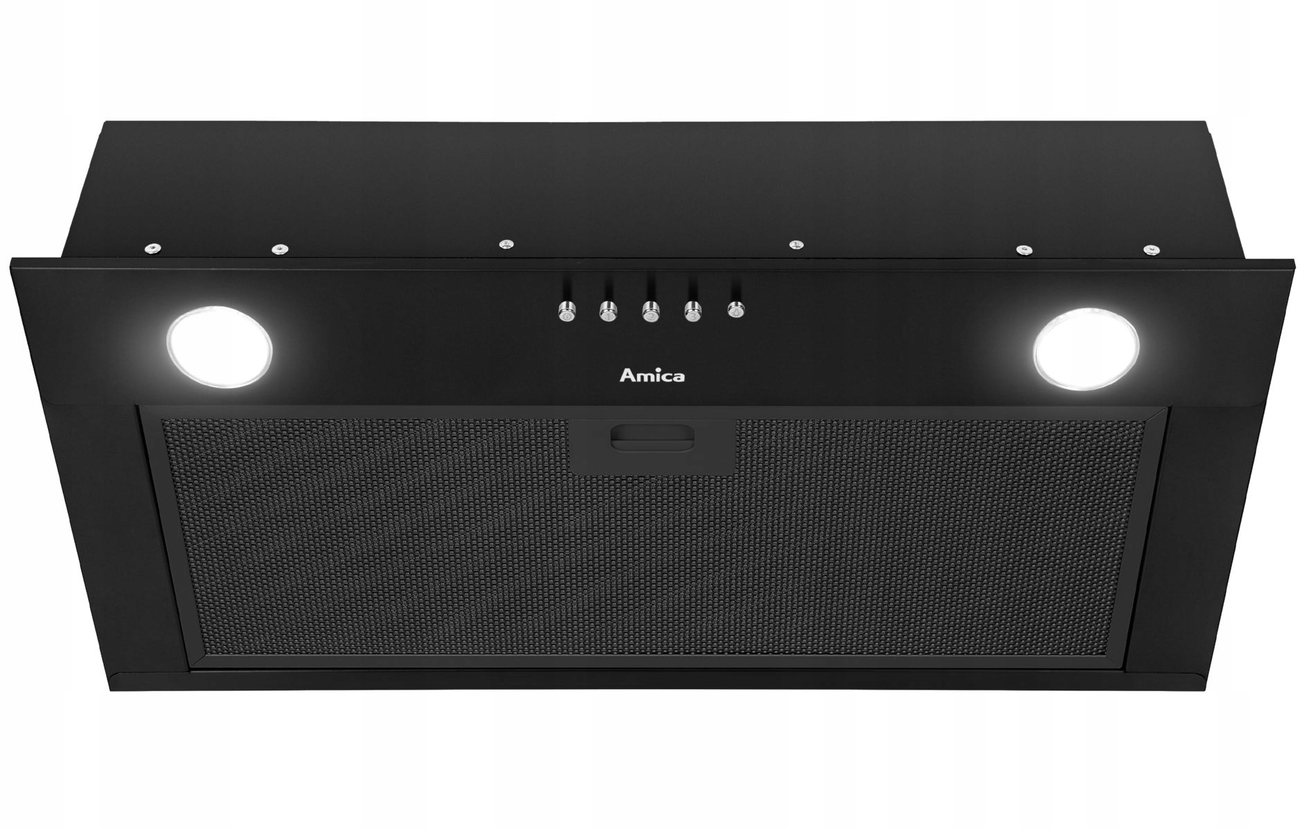 Ponorná kapucňa 60cm amica omc6241b čierna LED
