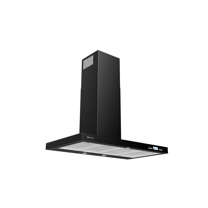 Nástenný digestor GLOBALO NOMINA 90.4 Sensor Black
