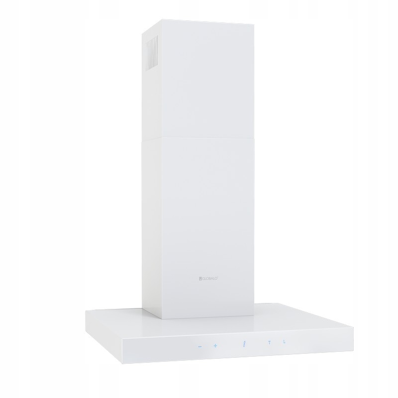 Nástenný digestor GLOBALO Nidaro 60.3 White 546m3 / h