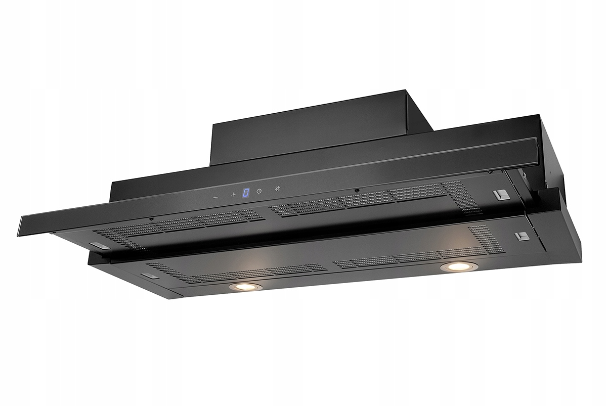 Winged kapucňa Ciarka TD SL, 90 čierne - 796 m3 / h