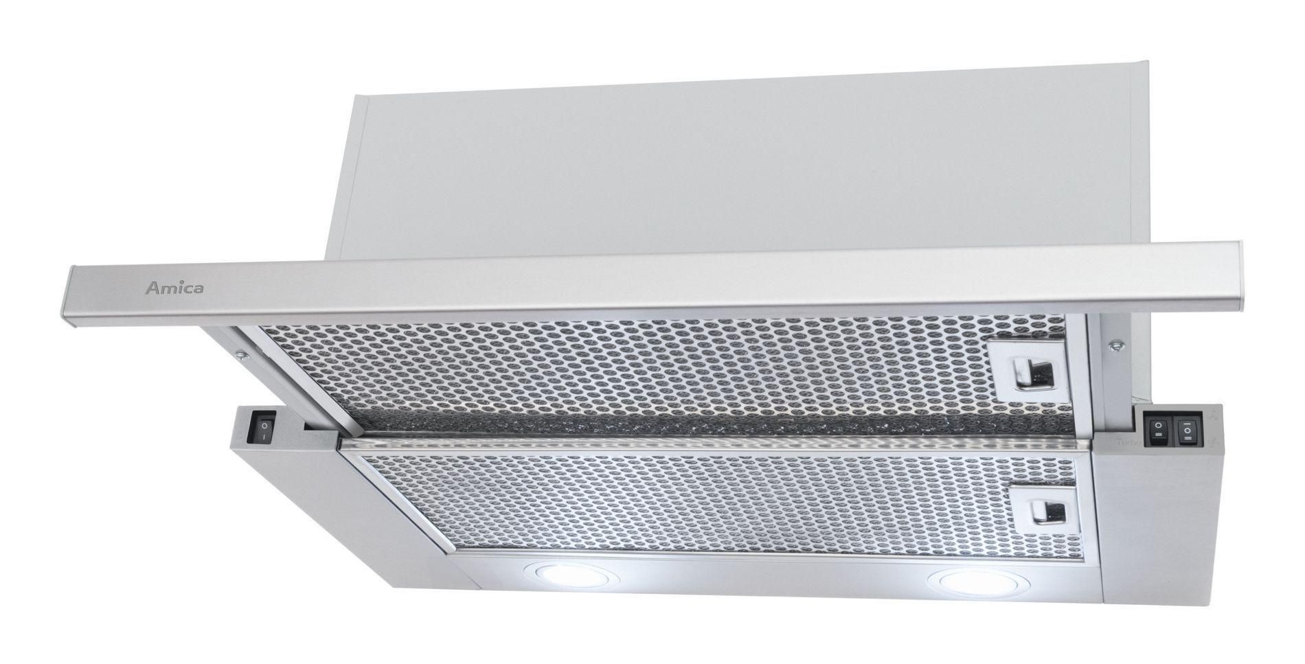 Teleskopický digestor AMICA OTP6241I inox LED
