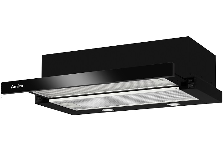 Teleskopická kapucňa Amica OTP6243BG 60 cm LED 334m3 / H