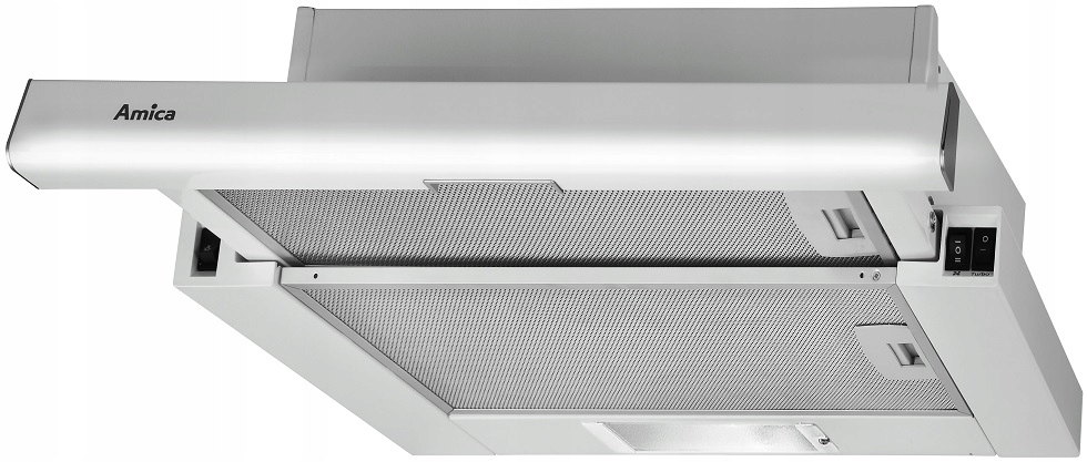 Teleskopická digestor AMICA OTS5234i INOX 50 cm LED