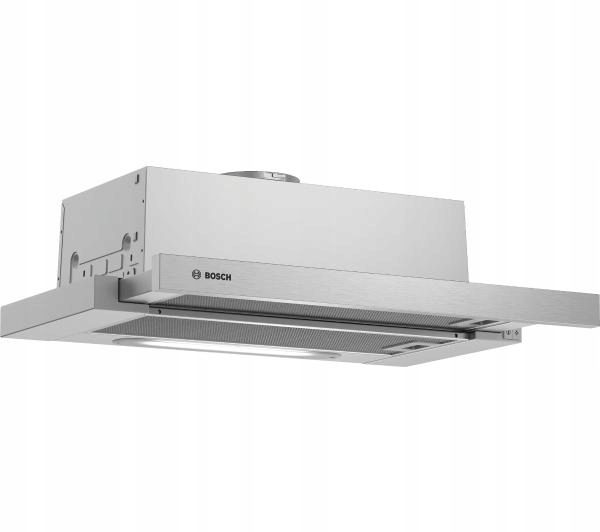 Teleskopická digestor BOSCH DFT63AC50 360 m3 / h striebro