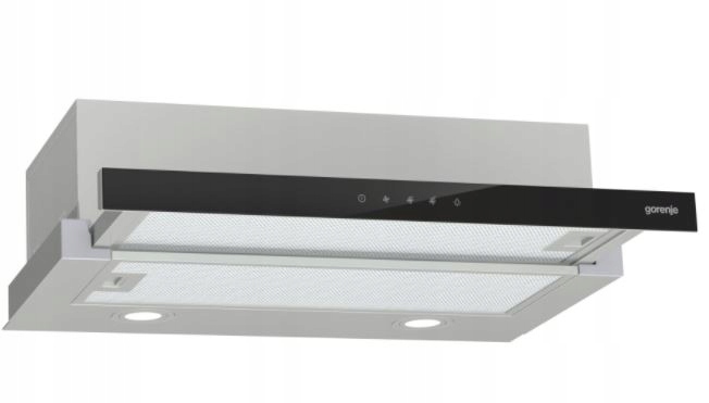 Teleskopický kryt GORENJE TH64E3SGB 350m3 / H čierna