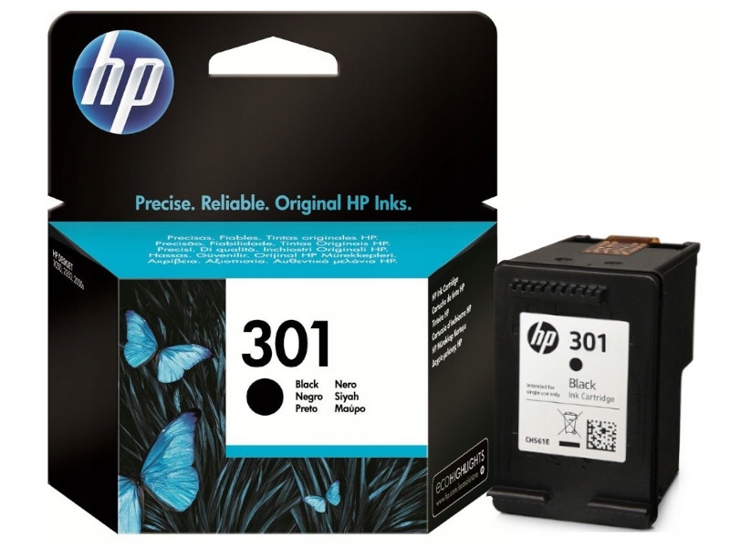 Čierny atrament HP 301 CH561EE (čierny)