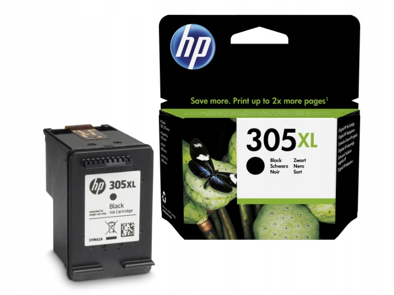 Čierny atrament HP 305XL 3YM62AE (čierny)