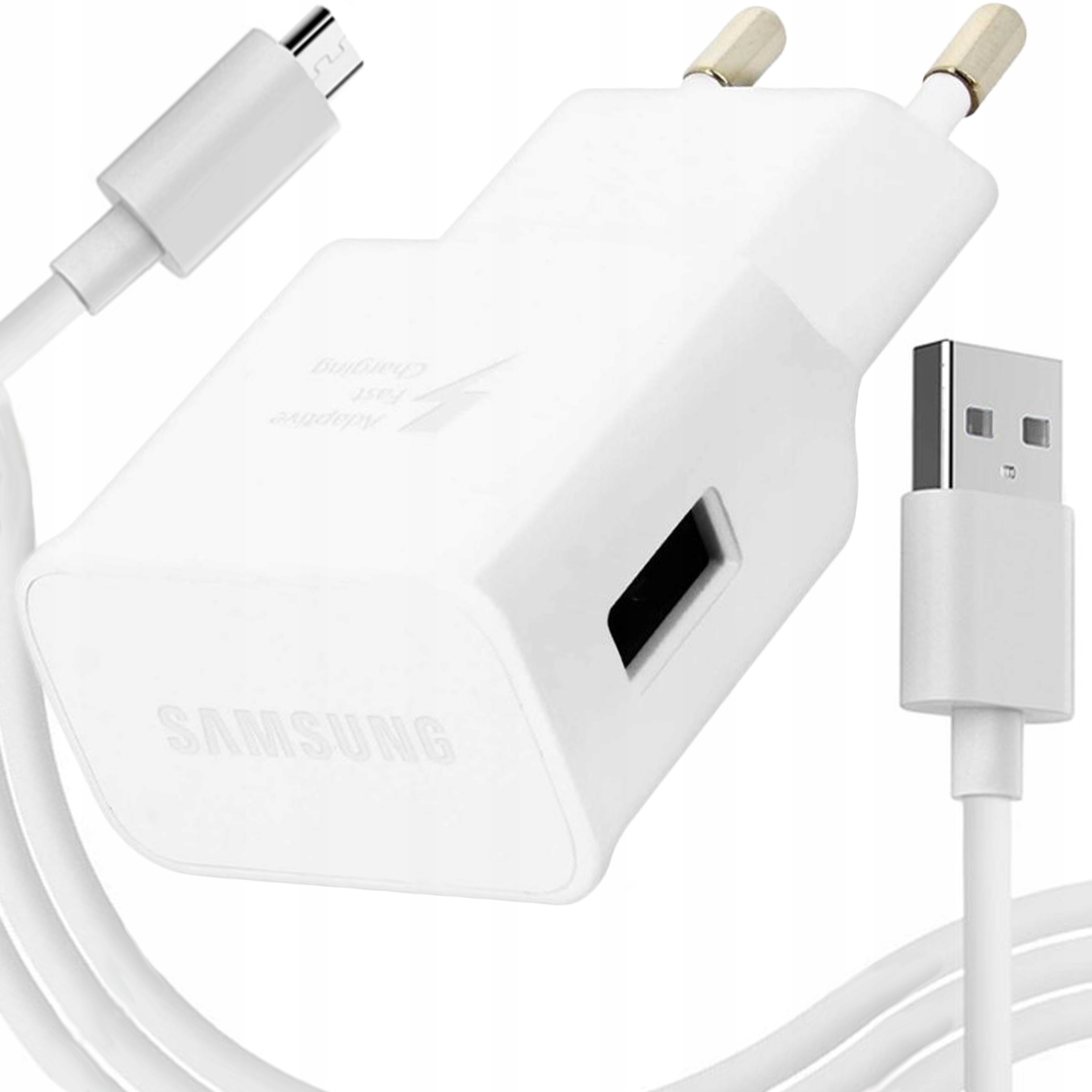Originálna nástenná nabíjačka SAMSUNG FAST CHARGE 15W + MICRO USB KÁBEL 1m