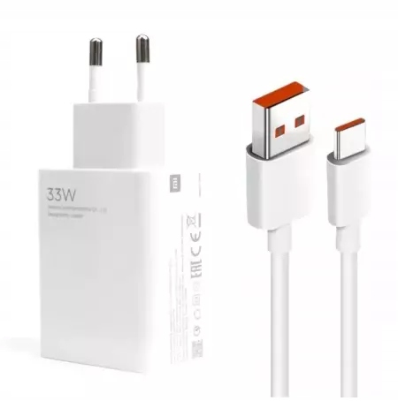 Xiaomi USB typ C nástenná nabíjačka pre Xiaomi 0 mA 11 V 6MA0007EU6 biela