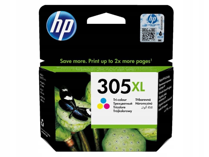 Trojfarebný atrament HP 305XL 3YM63AE