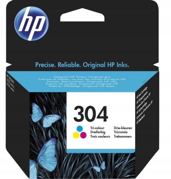 Trojfarebný atrament HP N9K05AE HP 304 N9K05AE