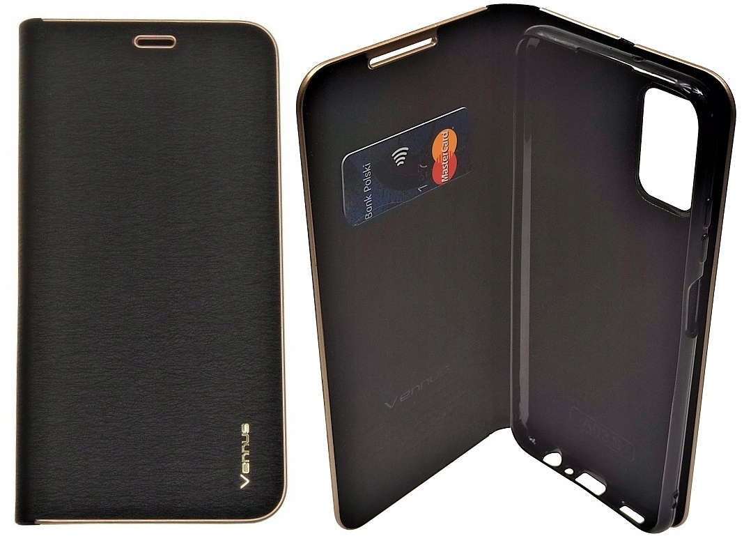 Puzdro s klapkou MK pre Samsung Galaxy A02S / A03S Black