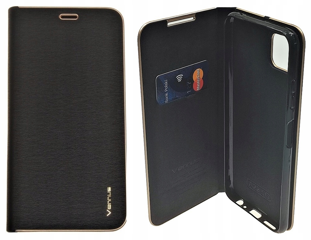 TEKEEXTRA FLAP PUSE pre Samsung Galaxy A22 5G Čierna