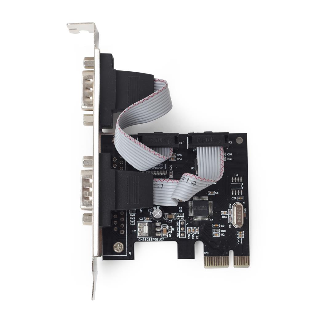 Karta GEMBIRD PCI Express/2 porty RS232/2 Mb/s