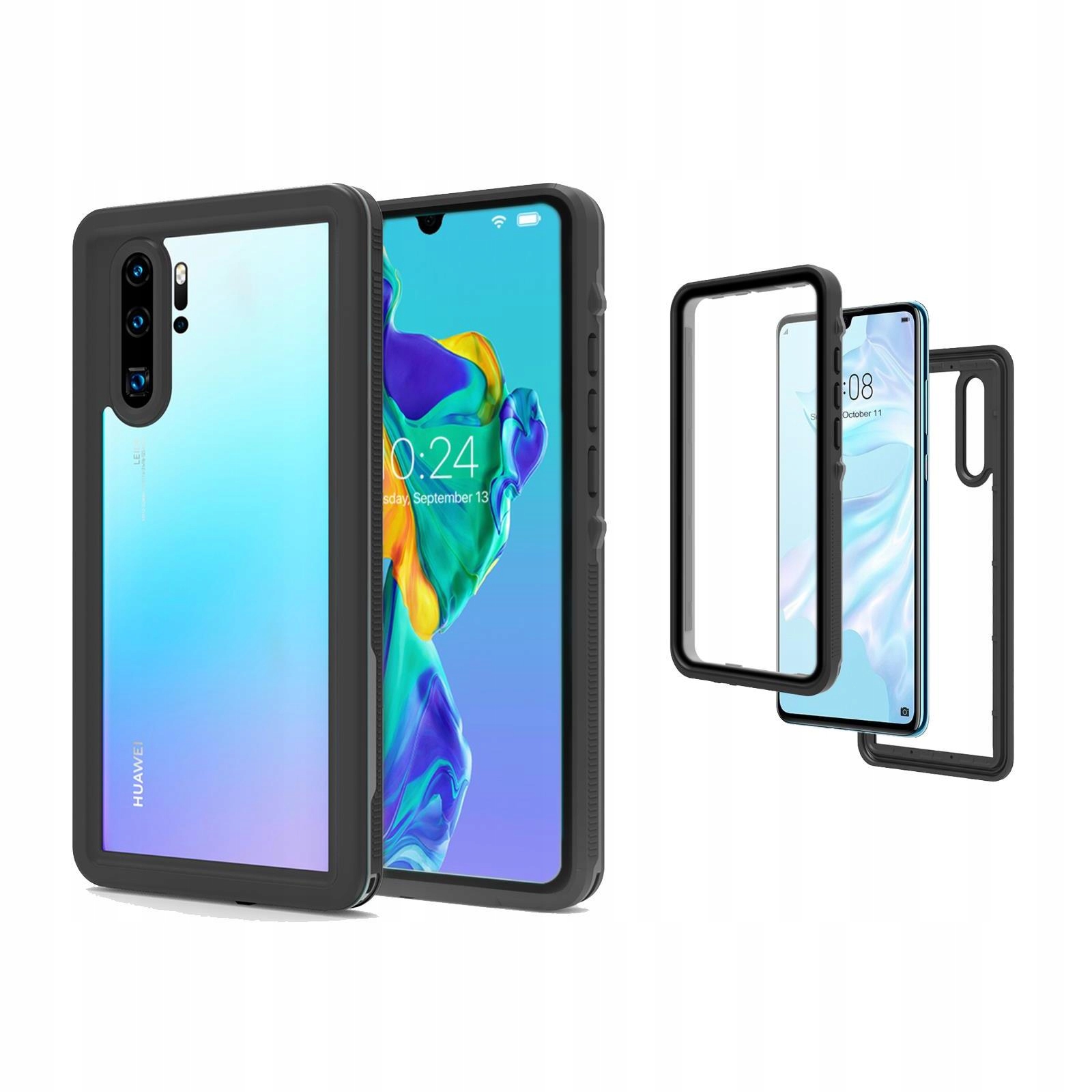 Rám z červeného korenia (nárazník) pre P30 Pro Case Black