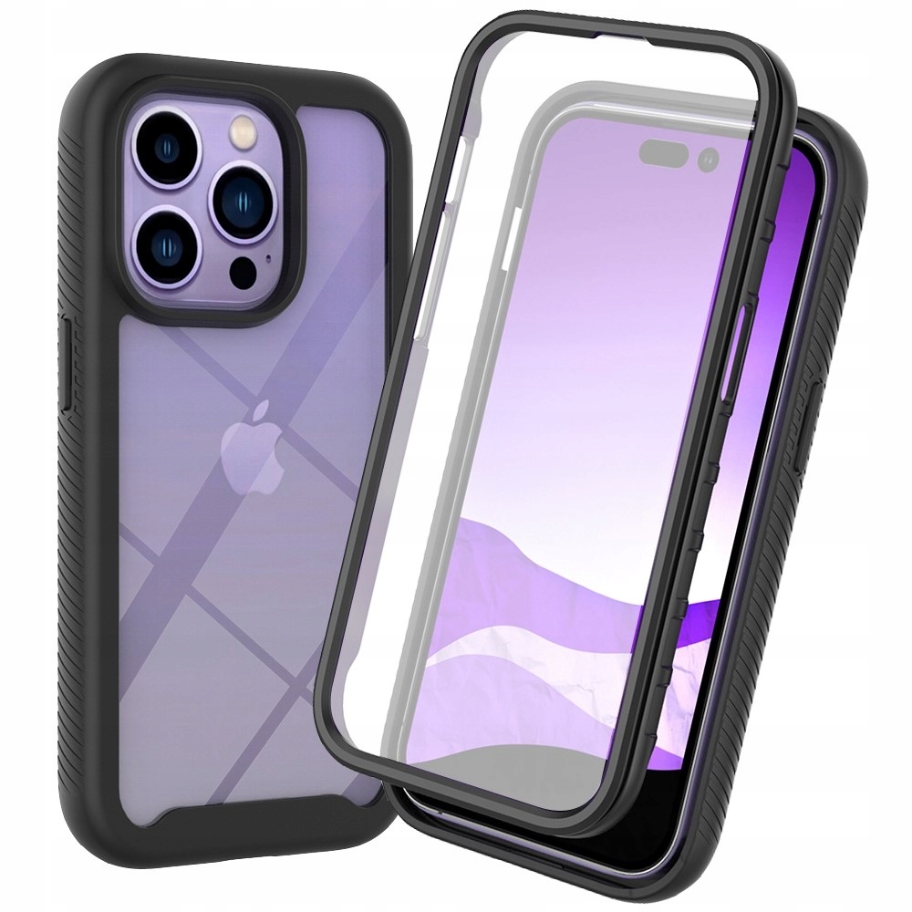 XGSM Backs for iPhone 14 Pro Max Shockproof Black