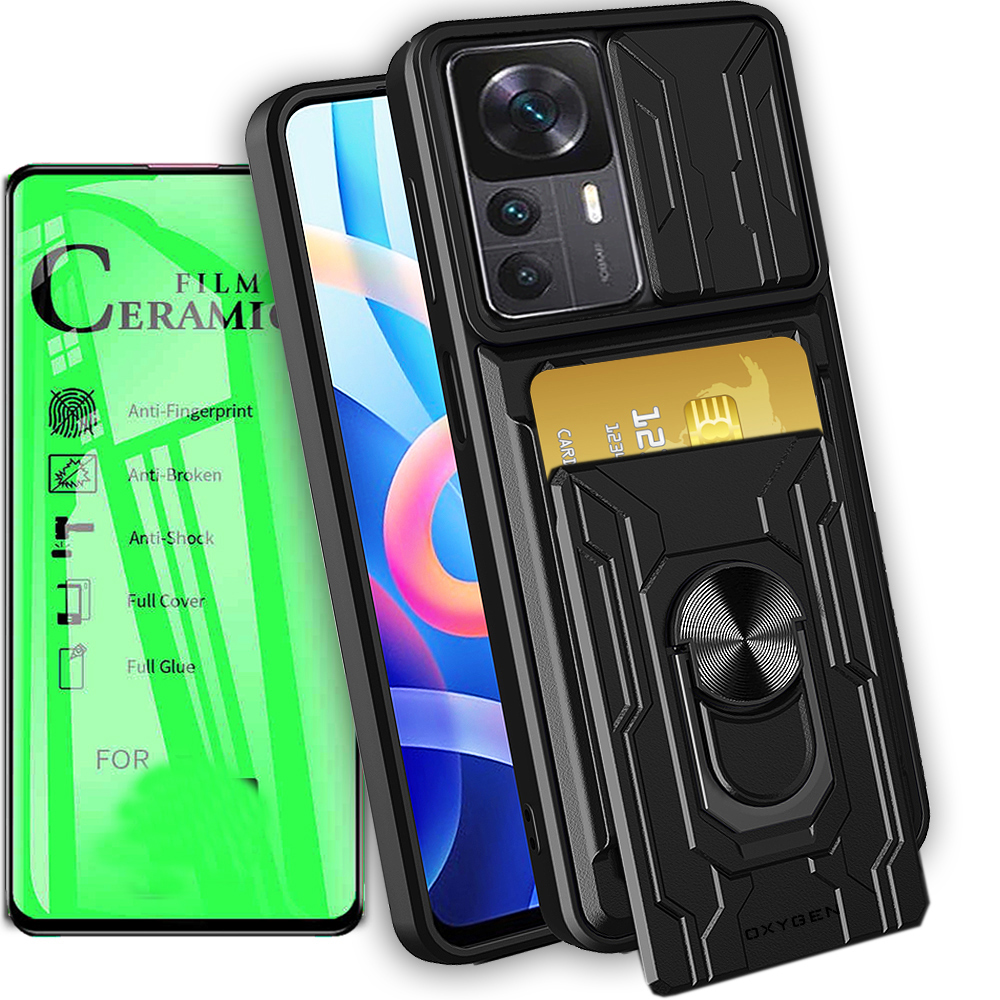 Frame (nárazník) kyslík pre Xiaomi Redmi 12t Pro Mc Black