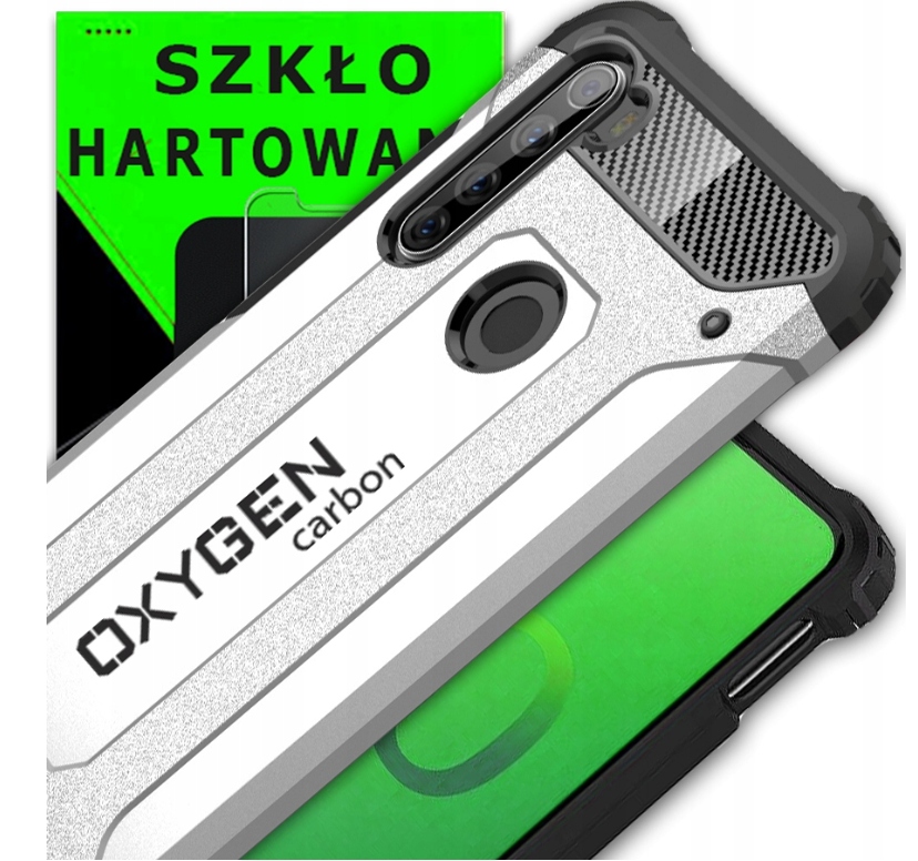 Frame (nárazník) kyslík pre Xiaomi Redmi Note 8T Striebro
